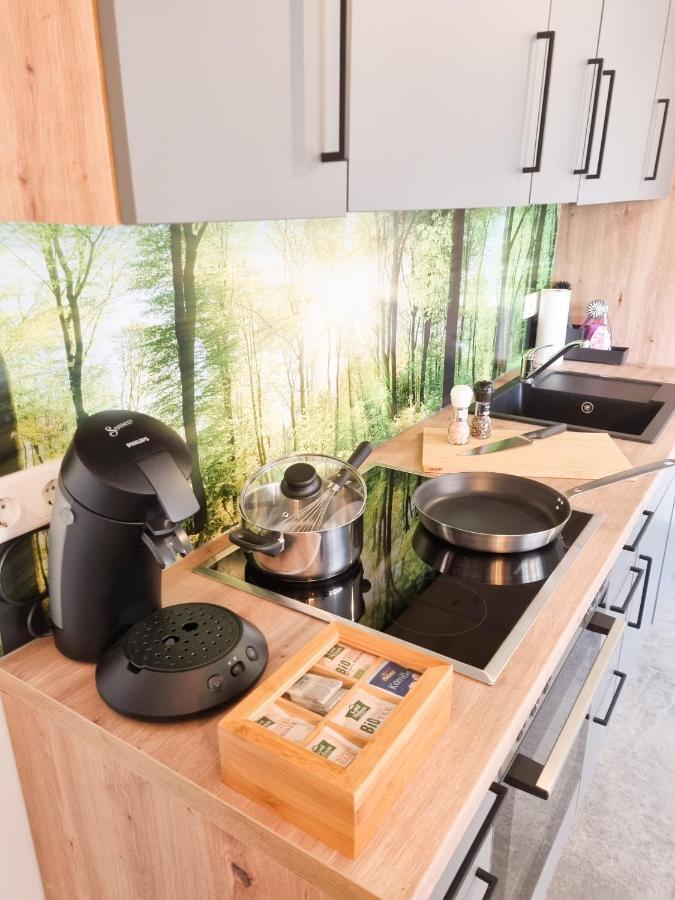 Orangehome: Waldlichtung - Zentral Zwischen Therme Und Stadtmitte Bad Aibling Dış mekan fotoğraf