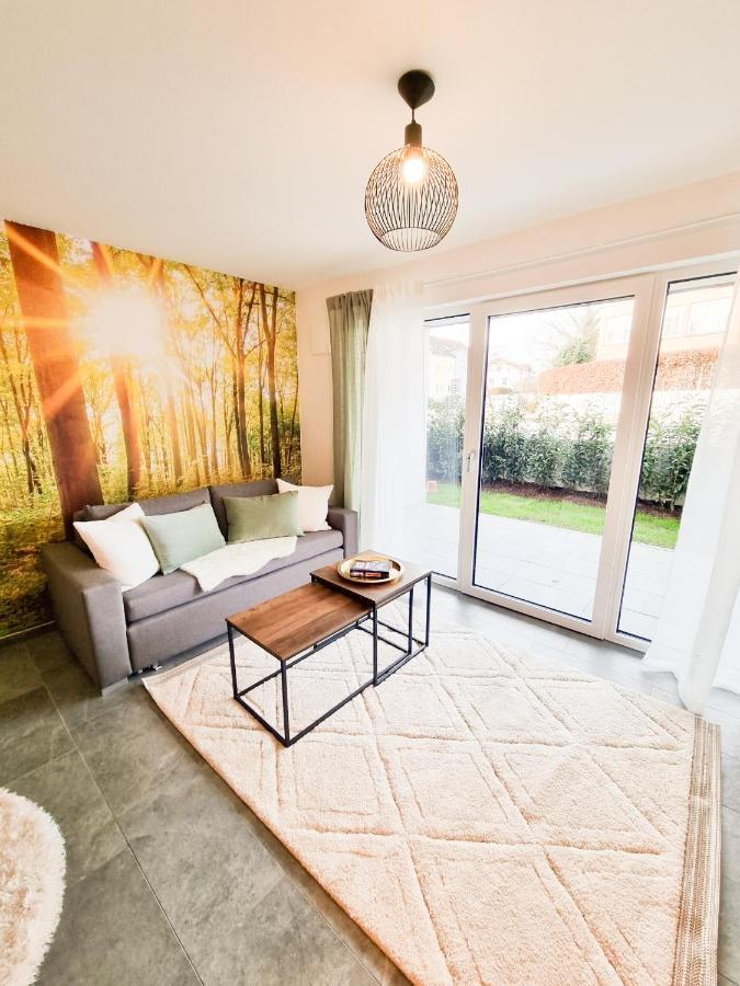 Orangehome: Waldlichtung - Zentral Zwischen Therme Und Stadtmitte Bad Aibling Dış mekan fotoğraf