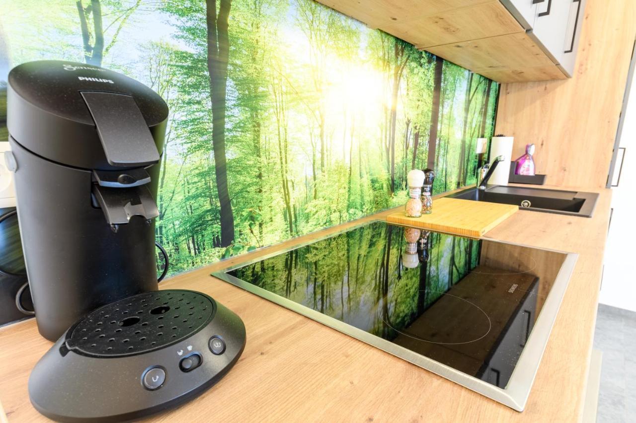 Orangehome: Waldlichtung - Zentral Zwischen Therme Und Stadtmitte Bad Aibling Dış mekan fotoğraf